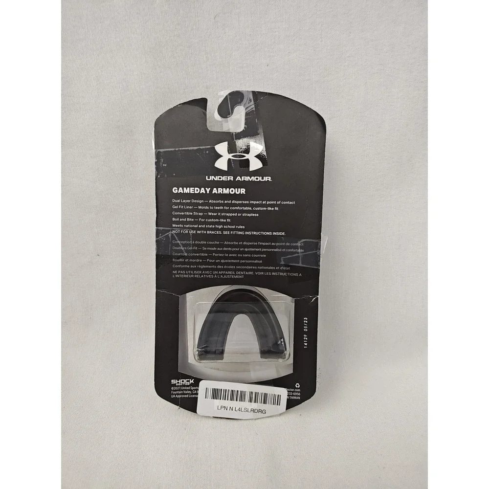 NEW Under Armour Air Shock Doctor  One Size Black w/ UA‎ Logo New Adult 11+